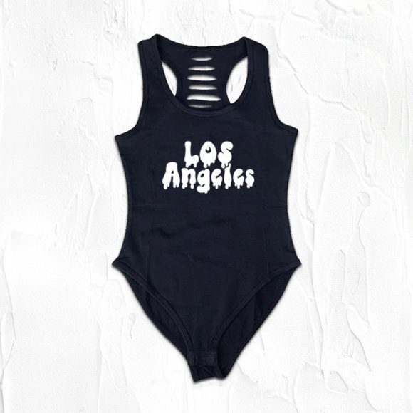 Blue Los Angeles Dodgers Womens Bodysuit, Cute Baseball bodysuit, Dodger Gift - Picture 1 of 4